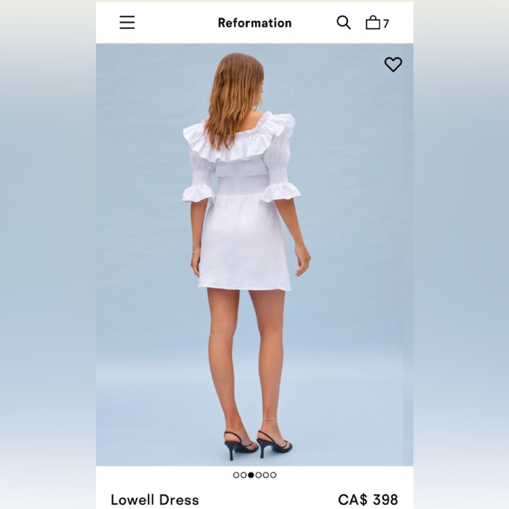 Reformation Lowell Dress - Picture 2 of 3